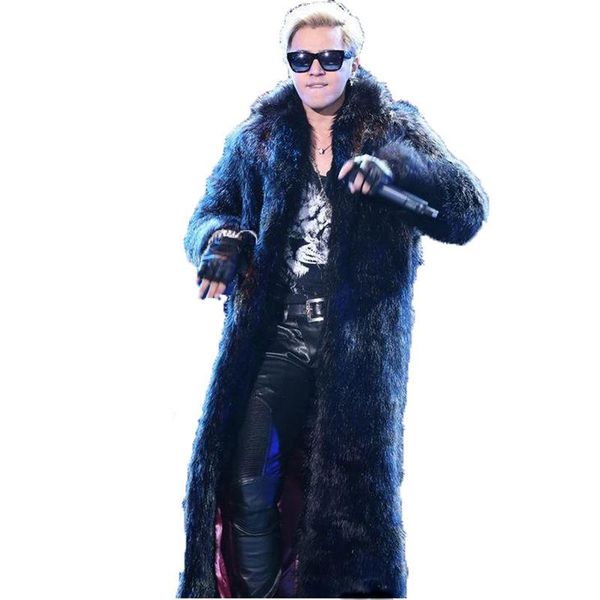 men's fur & faux sellingwinter men coat black elegant warm splice mink soft and comfortable collar long
men's fur & faux sellingwinter men coat black elegant warm splice mink soft and comfortable collar long