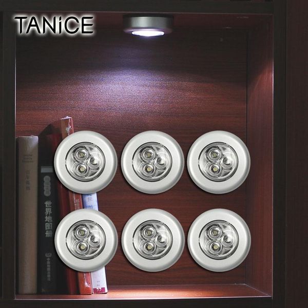 bulbs tanice 6pcs 3 led push touch lights camping light cabinet with adhesive stripe night lamps bedside for home
bulbs tanice 6pcs 3 led push touch lights camping light cabinet with adhesive stripe night lamps bedside for home