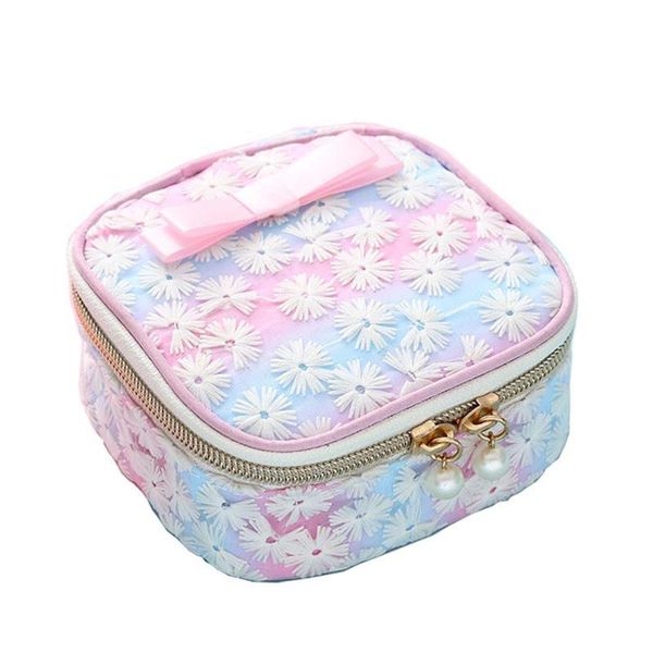 lace embroidery travel cosmetic bag women sanitary napkin jewelry storage teenager square makeup case toiletry bags & cases
lace embroidery travel cosmetic bag women sanitary napkin jewelry storage teenager square makeup case toiletry bags & cases
