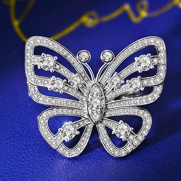 knobspin fashion 100% 925 sterling silver engagement butterfly rings for women high carbon diamond anniversary fine jewelry gift cluster, Golden;silver
knobspin fashion 100% 925 sterling silver engagement butterfly rings for women high carbon diamond anniversary fine jewelry gift cluster, Golden;silver