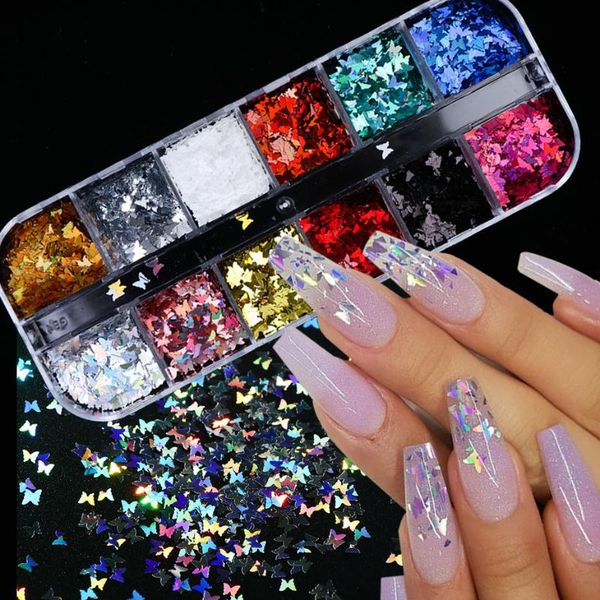 nail glitter holographic nail slices butterflies pollen sparkly flakes colorful summer sequins for accessories decoration le1558, Silver;gold
nail glitter holographic nail slices butterflies pollen sparkly flakes colorful summer sequins for accessories decoration le1558, Silver;gold