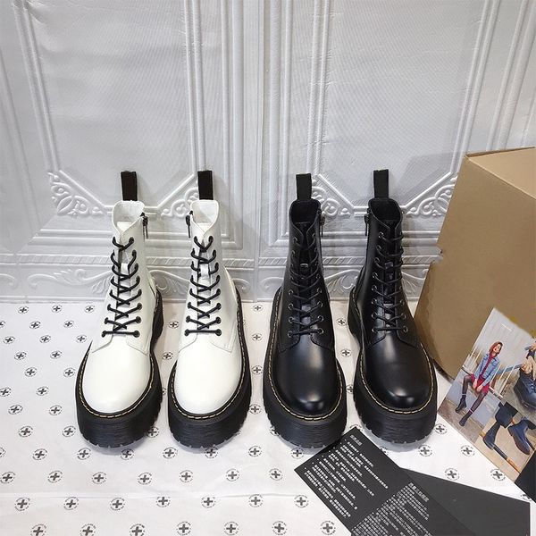 martin boots womens boot 2021 new british style round toe lace-up single boots autumn and winter thick-soled height-increasing shoes, Black
martin boots womens boot 2021 new british style round toe lace-up single boots autumn and winter thick-soled height-increasing shoes, Black