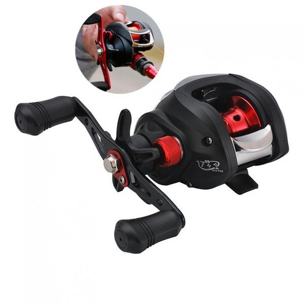 baitcasting reels 17+1bb black high speed 7.2:1 gear ratio fishing bait casting reel braking force 8kg / 18lb with right left hand optional
baitcasting reels 17+1bb black high speed 7.2:1 gear ratio fishing bait casting reel braking force 8kg / 18lb with right left hand optional