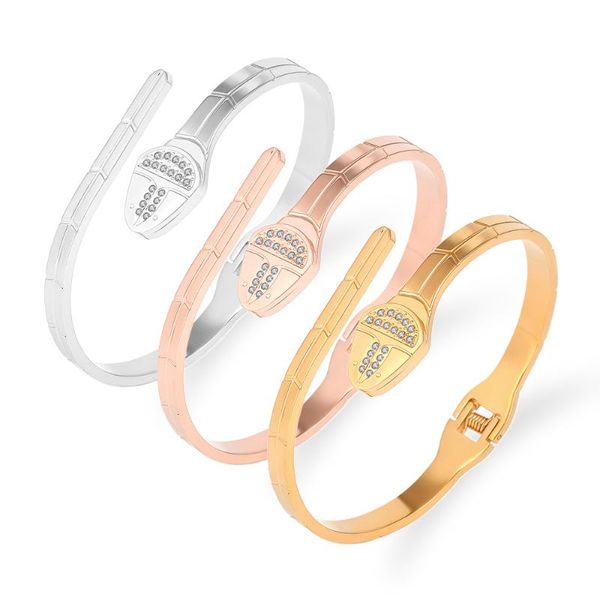 bangle cute style snake shape bracelet white shell clay crystal good quality bangles for stainless steel women cuff jewelry gift, Black
bangle cute style snake shape bracelet white shell clay crystal good quality bangles for stainless steel women cuff jewelry gift, Black