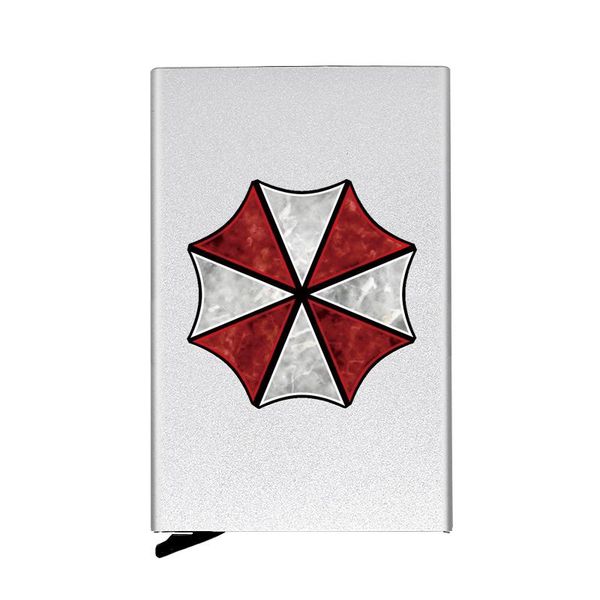 card holders biochemical company umbrella badge automatic up holder cover rfid aluminum pocket wallet, Brown;gray
card holders biochemical company umbrella badge automatic up holder cover rfid aluminum pocket wallet, Brown;gray