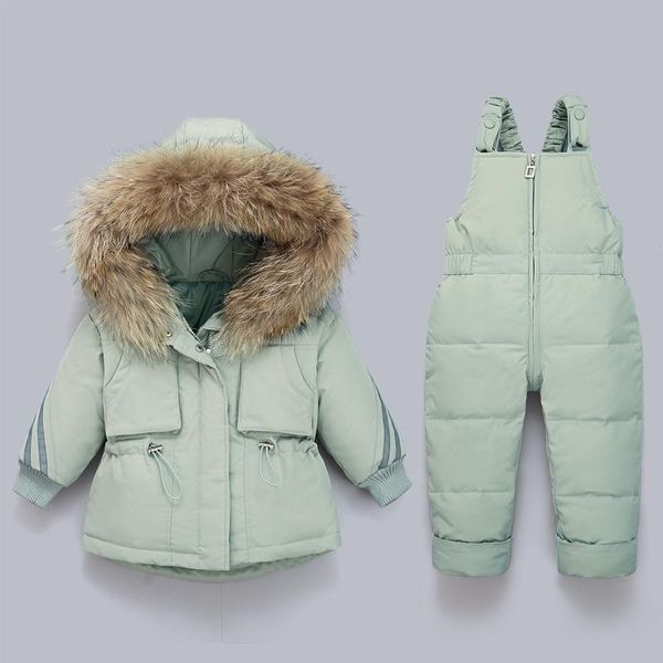 clothing sets 2021 children set down jacket winter baby suspender trousers child girl ski suit boys kids clothes toddler jumpsuit, White
clothing sets 2021 children set down jacket winter baby suspender trousers child girl ski suit boys kids clothes toddler jumpsuit, White