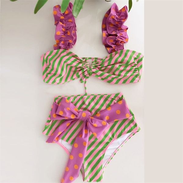 2021 new bikinis women high waist swimsuit push up swimwear flower print ruffle bikini set beach wear bathing suit 210318, White;black
2021 new bikinis women high waist swimsuit push up swimwear flower print ruffle bikini set beach wear bathing suit 210318, White;black