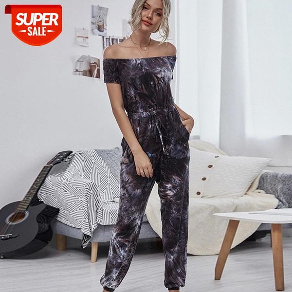 2020 new autumn witner print tie dye jumpsuits women lace up full length casual slash neck jumpsuit #tt9v, White
2020 new autumn witner print tie dye jumpsuits women lace up full length casual slash neck jumpsuit #tt9v, White