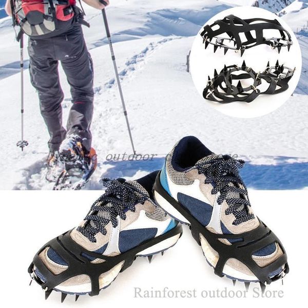 cords, slings and webbing 1 pair 18 teeth crampons non-slip ice snow climbing anti-slip shoe covers spike cleats overshoes m/l1
cords, slings and webbing 1 pair 18 teeth crampons non-slip ice snow climbing anti-slip shoe covers spike cleats overshoes m/l1