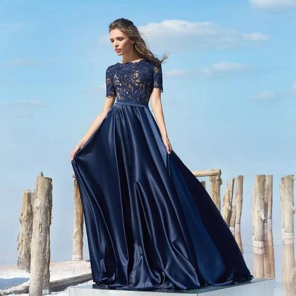 party dresses navy blue a-line evening 2021 o-neck short sleeve lace appliques zipper elegant prom gown floor length satin, White;black
party dresses navy blue a-line evening 2021 o-neck short sleeve lace appliques zipper elegant prom gown floor length satin, White;black