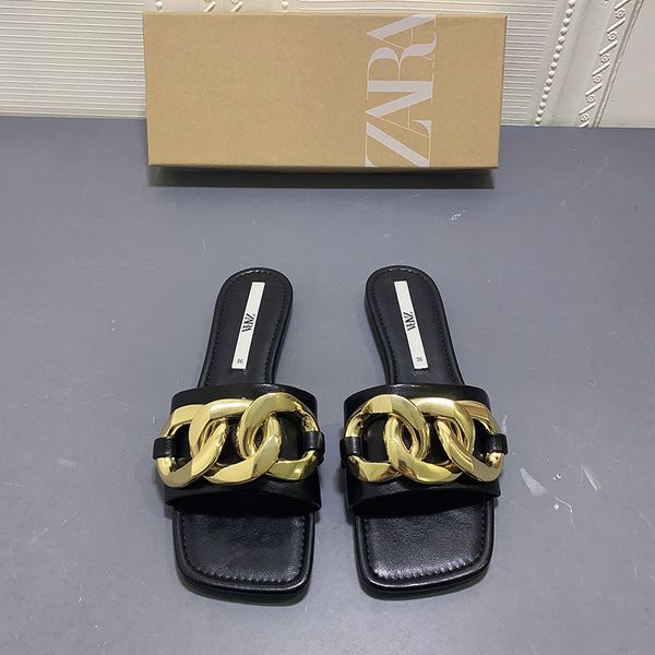 slippers new summer black chain sqaure toe slipper women flat with femal large size 41 sandals u24p
slippers new summer black chain sqaure toe slipper women flat with femal large size 41 sandals u24p