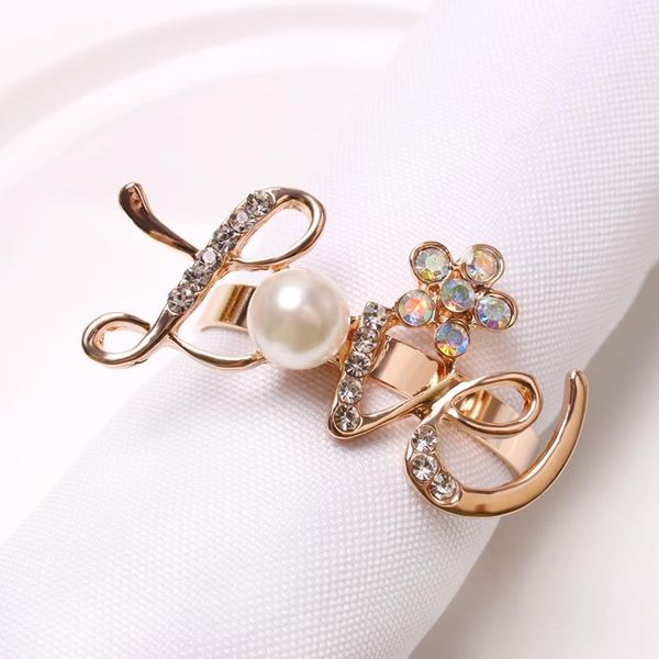 napkin rings set of 6, love pearl rhinestone ring holder, gold for wedding dinner party table decor
napkin rings set of 6, love pearl rhinestone ring holder, gold for wedding dinner party table decor
