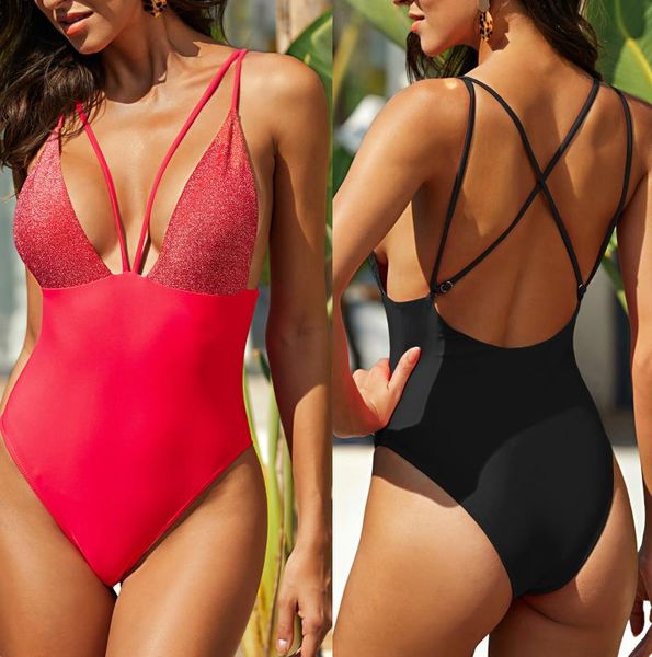 one-piece suits 2021 swimwear women swimsuit solid color patchwork gold glitter silk bikini beachwear holiday swimming 2061
one-piece suits 2021 swimwear women swimsuit solid color patchwork gold glitter silk bikini beachwear holiday swimming 2061