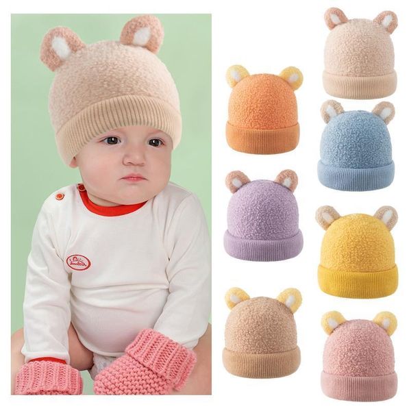caps & hats cute baby hat with ears autumn winter knitted kids bonnet for girls boys soft warm infant beanie cap accessories #y51, Yellow
caps & hats cute baby hat with ears autumn winter knitted kids bonnet for girls boys soft warm infant beanie cap accessories #y51, Yellow