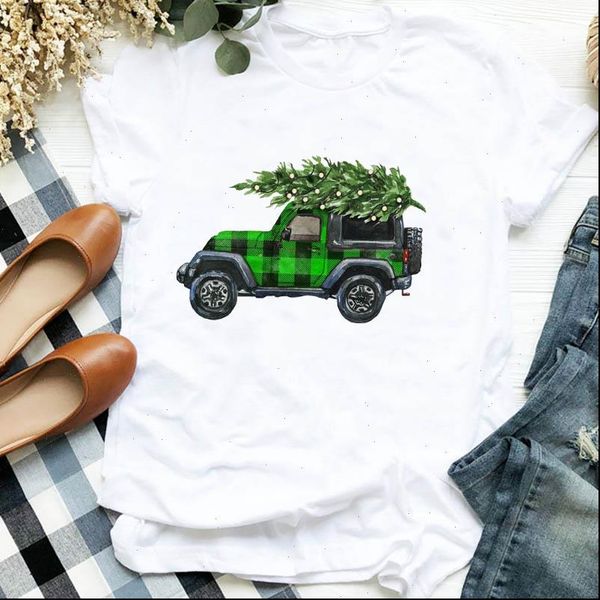 women t shirt lady plaid truck tree trend year autumn winter merry christmas tshirt female graphic clothes tee, White
women t shirt lady plaid truck tree trend year autumn winter merry christmas tshirt female graphic clothes tee, White