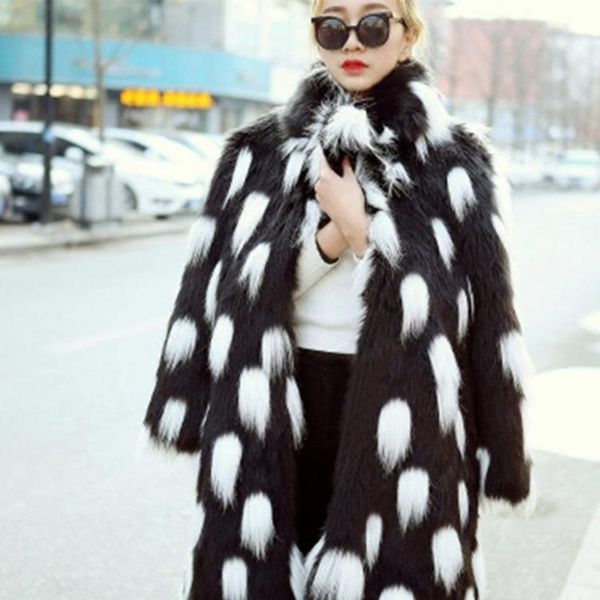 women's fur & faux gamporl 2021 female coat winter jacket fashion furry women black and white x-long length warm overcoat
women's fur & faux gamporl 2021 female coat winter jacket fashion furry women black and white x-long length warm overcoat
