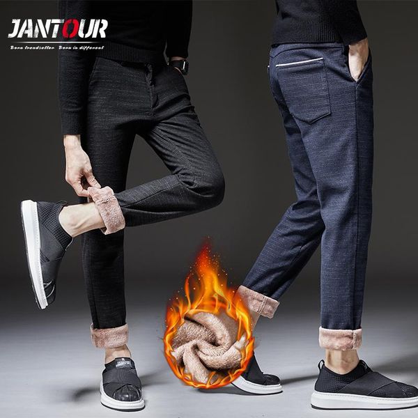 men's pants winter fleece fluff thicken warm casual men business straight elastic thick plaid cotton black trousers male size 38
men's pants winter fleece fluff thicken warm casual men business straight elastic thick plaid cotton black trousers male size 38