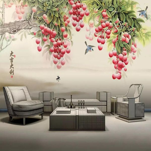wallpapers custom po chinese style hand-painted fruit bird murals living room tv background home decor wall cloth 3d fresco
wallpapers custom po chinese style hand-painted fruit bird murals living room tv background home decor wall cloth 3d fresco