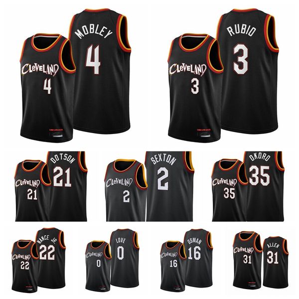 clevelandcavaliersmen collin sexton evan mobley ricky rubio jarrett allen isaac okoro cedi osman 2021-22 black city basketball j, Black;red
clevelandcavaliersmen collin sexton evan mobley ricky rubio jarrett allen isaac okoro cedi osman 2021-22 black city basketball j, Black;red