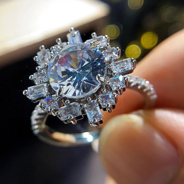 wedding rings caoshi fashion shiny crystal engagement for women silver color inlaid cubic zirconia valentine's day gift, Slivery;golden
wedding rings caoshi fashion shiny crystal engagement for women silver color inlaid cubic zirconia valentine's day gift, Slivery;golden