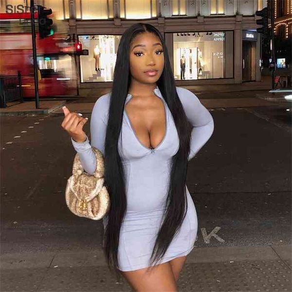 sisterlinda 2021fall white club dresses women full sleeve snug zippers mini vestidos womens clothing tihgt holiday dress vestido, Black;gray
sisterlinda 2021fall white club dresses women full sleeve snug zippers mini vestidos womens clothing tihgt holiday dress vestido, Black;gray