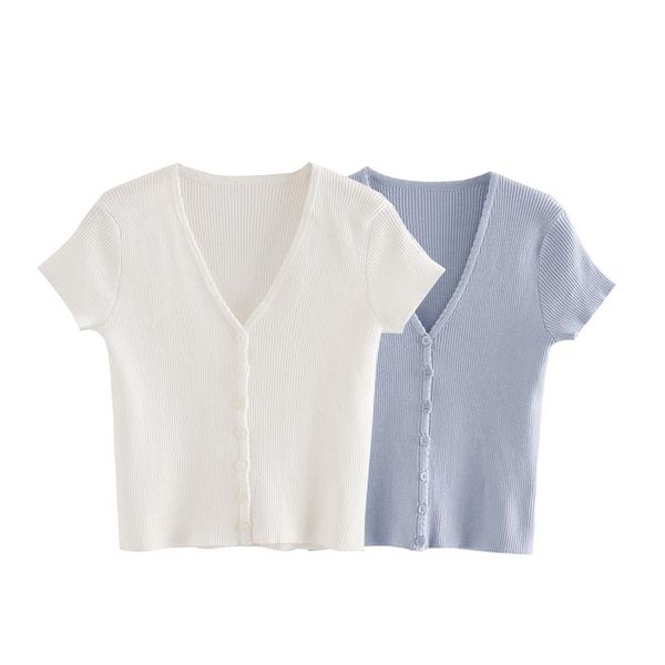 women's vests coat with short navel and single-breasted short-sleeved v-neck knit cardigan, Black;white 
women's vests coat with short navel and single-breasted short-sleeved v-neck knit cardigan, Black;white