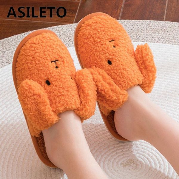 slippers 2021 winter cartoon dog women's plush cute ears women fur slides warm indoor flat ladies cotton big size 44, Black
slippers 2021 winter cartoon dog women's plush cute ears women fur slides warm indoor flat ladies cotton big size 44, Black