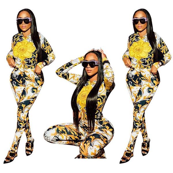 yellow print jumpsuit long sleeve fall vintage romper women party club outfits streetwear skinny bodycon overalls, Black;white
yellow print jumpsuit long sleeve fall vintage romper women party club outfits streetwear skinny bodycon overalls, Black;white