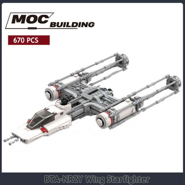 star series wars resistance y wing (bta-nr2y wing starfighter) model building blocks, moc brick gift children's toy g1204
star series wars resistance y wing (bta-nr2y wing starfighter) model building blocks, moc brick gift children's toy g1204