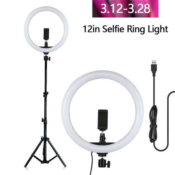 12" dimmable pography lighting led selfie ring light 30cm lamp with stand tripod for youtube makeup video live studio flash heads
12" dimmable pography lighting led selfie ring light 30cm lamp with stand tripod for youtube makeup video live studio flash heads