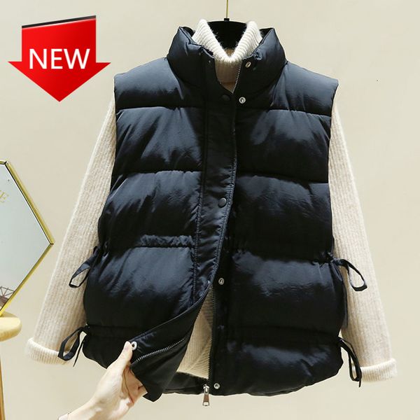 jackets black beige warm winter sleeveless jacket female plus thick size down cotton vest, Black;brown
jackets black beige warm winter sleeveless jacket female plus thick size down cotton vest, Black;brown