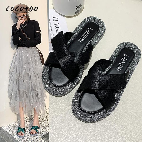 slippers rome word female student fashion 2021 spring and summer fairy style simple wild sandals, Black
slippers rome word female student fashion 2021 spring and summer fairy style simple wild sandals, Black