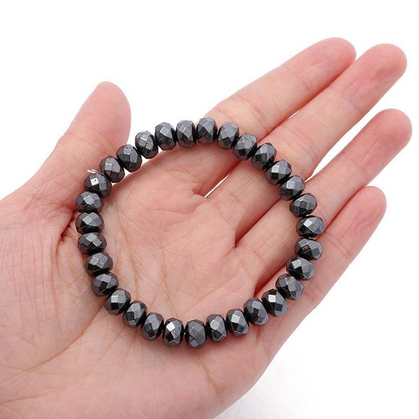 classic natural stone bracelet black gallstone chakra non-magnetic cut corner flat bead beaded, strands
classic natural stone bracelet black gallstone chakra non-magnetic cut corner flat bead beaded, strands