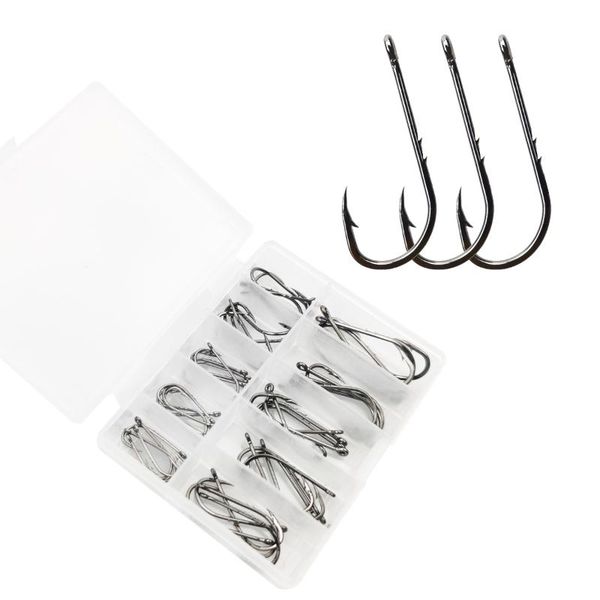 fishing hooks 50pcs/lot high carbon steel long double barbed worm fish hook bait holder size 3#-12# shank fishhook
fishing hooks 50pcs/lot high carbon steel long double barbed worm fish hook bait holder size 3#-12# shank fishhook