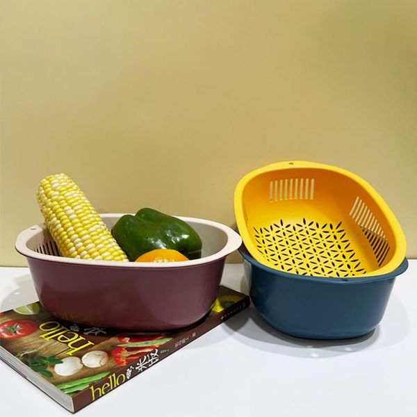 storage baskets double-layer drain basket separable wash fruit bowls organizer plastic vegetable kitchen accessories
storage baskets double-layer drain basket separable wash fruit bowls organizer plastic vegetable kitchen accessories