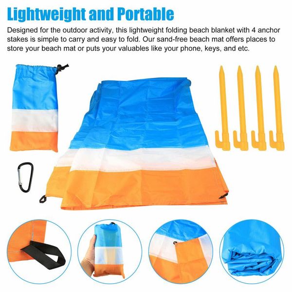 outdoor waterproof picnic blanket rug good quality portable camping sandless beach sand mat convenient lightweight accessories pads
outdoor waterproof picnic blanket rug good quality portable camping sandless beach sand mat convenient lightweight accessories pads