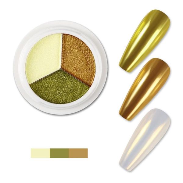 nail art three-color solid magic mirror powder japanese super bright aurora titanium gold a5yb glitter, Silver;gold
nail art three-color solid magic mirror powder japanese super bright aurora titanium gold a5yb glitter, Silver;gold
