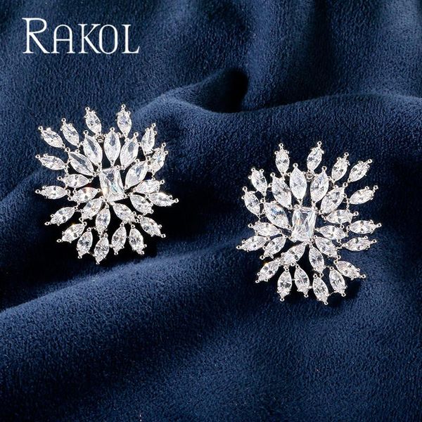 wedding jewelry sets rakol fashion cubic zircon flower shape lovely white color stud earrings for women re523371, Slivery;golden
wedding jewelry sets rakol fashion cubic zircon flower shape lovely white color stud earrings for women re523371, Slivery;golden
