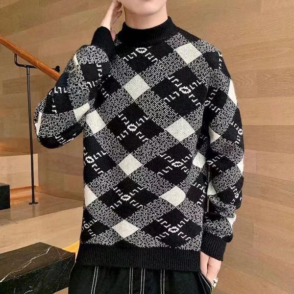 men's sweaters 2021 autumn winter sweater slim fit long sleeve knitted pullovers casual half turtleneck knitwear men clothing, White;black
men's sweaters 2021 autumn winter sweater slim fit long sleeve knitted pullovers casual half turtleneck knitwear men clothing, White;black