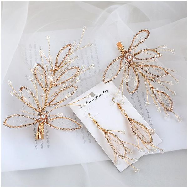 hair clips & barrettes bridal headgear golden rhinestone leaf bright yarn hairpin wedding dress accessories sen sweet atmosphere, Golden;silver
hair clips & barrettes bridal headgear golden rhinestone leaf bright yarn hairpin wedding dress accessories sen sweet atmosphere, Golden;silver