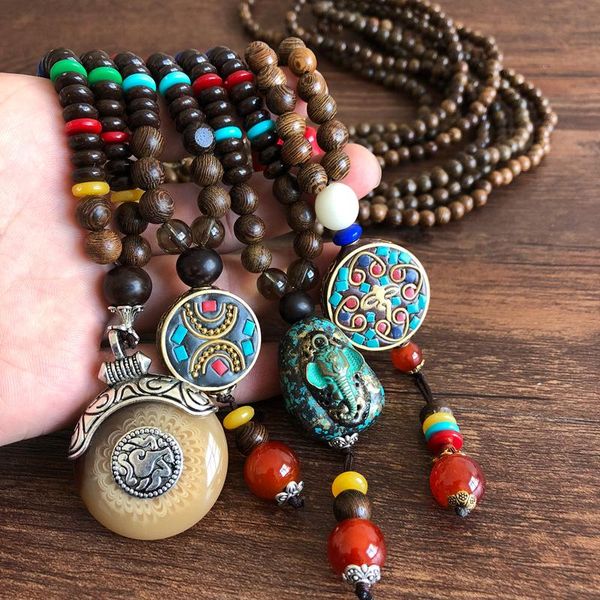 pendant necklaces vintage nepal long buddhist mala wood beaded & necklace ethnic horn fish statement buddha lucky jewelry for women men, Silver
pendant necklaces vintage nepal long buddhist mala wood beaded & necklace ethnic horn fish statement buddha lucky jewelry for women men, Silver