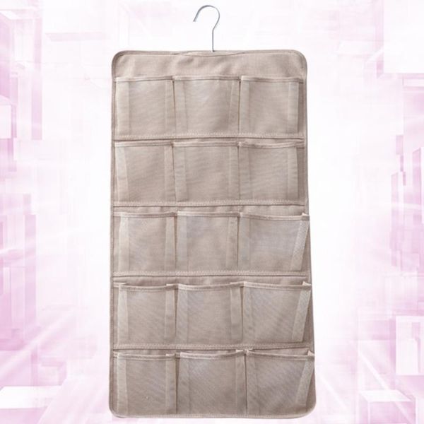 storage boxes & bins double sided underwear bag wardrobe pouch briefs hanging home (khaki)
storage boxes & bins double sided underwear bag wardrobe pouch briefs hanging home (khaki)