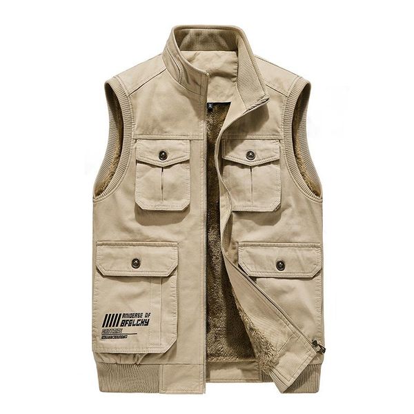 men's vests vest autumn and winter casual plus velvet padded jacket 2021 style clothing, Black;white
men's vests vest autumn and winter casual plus velvet padded jacket 2021 style clothing, Black;white