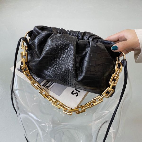 crocodile pattern armpit bags for women 2021 thick chain shoulder handbags small pu leather female totes lady party bag
crocodile pattern armpit bags for women 2021 thick chain shoulder handbags small pu leather female totes lady party bag