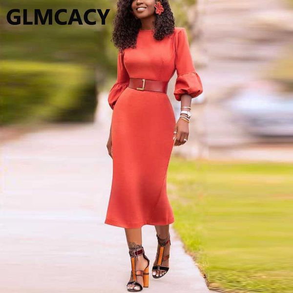 women long lantern sleeve solid dress casual office ladies work dress elegant chic party dress 210702, Black;gray
women long lantern sleeve solid dress casual office ladies work dress elegant chic party dress 210702, Black;gray