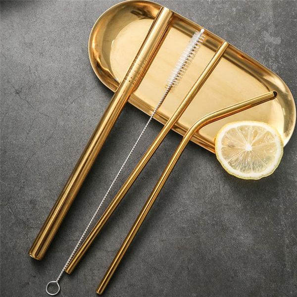 drinking straws reusable metal 304 stainless steel sturdy bent straight straw with cleaning brush and bag bar party accessory25
drinking straws reusable metal 304 stainless steel sturdy bent straight straw with cleaning brush and bag bar party accessory25