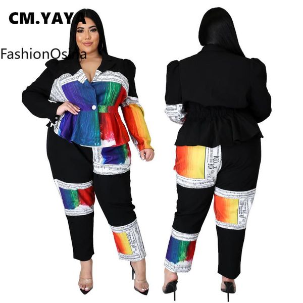 f.o patchwork full sleeve single breasted ruffles length pants 2 piece set women turn-down collar two outfit women's, White
f.o patchwork full sleeve single breasted ruffles length pants 2 piece set women turn-down collar two outfit women's, White