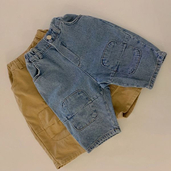 new 2021 spring toddlers kids denim pants retro patch baby boys casual harem pants girls loose jeans children clothes, Blue
new 2021 spring toddlers kids denim pants retro patch baby boys casual harem pants girls loose jeans children clothes, Blue