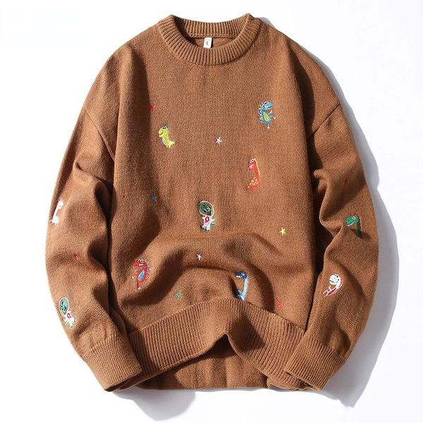 men's sweaters winter knit embroidery sweater men harajuku hip hop streetwear pullover jumper clothing fashion cartoon couple, White;black
men's sweaters winter knit embroidery sweater men harajuku hip hop streetwear pullover jumper clothing fashion cartoon couple, White;black