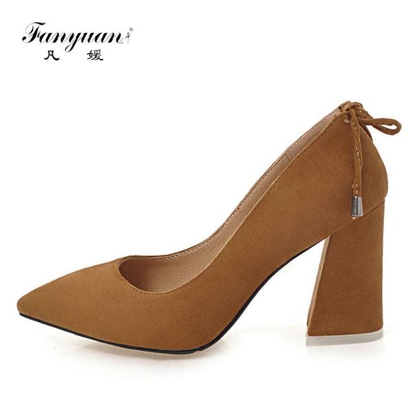 fanyuan size 31-46 classics women's shallow office shoes arrival concise solid flock pointed toe women pumps fashion dress, Black
fanyuan size 31-46 classics women's shallow office shoes arrival concise solid flock pointed toe women pumps fashion dress, Black